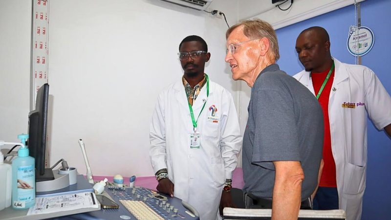 DIPLOMATIE ET SANTE : L’AMBASSADE D’ALLEMAGNE INSPECTE LES INSTALLATIONS DE LA CLINIQUE MEDICALE SECUREX